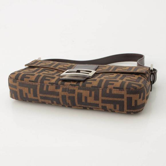 Fendi Zucca Baguette Mamma Handbag Brown - Picture 5 of 9